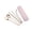 #-【Or rose】| Service de table écologique, variant on Ensemble de Couverts en Acier Inoxydable - Ustensiles de Camping Portables, Fourchette, Cuillère et Baguettes Plaquées Titane,, Argent, JKODE