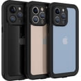 thumbnail image 2 of Body Glove Tidal Waterproof Case for iPhone 13 Pro – Black/Clear, 2 of 5