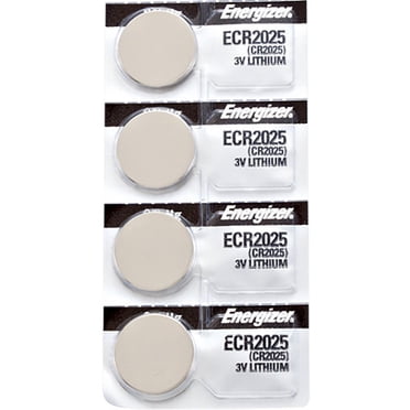 4 x Piles Energizer CR2025, Pile au Lithium 2025