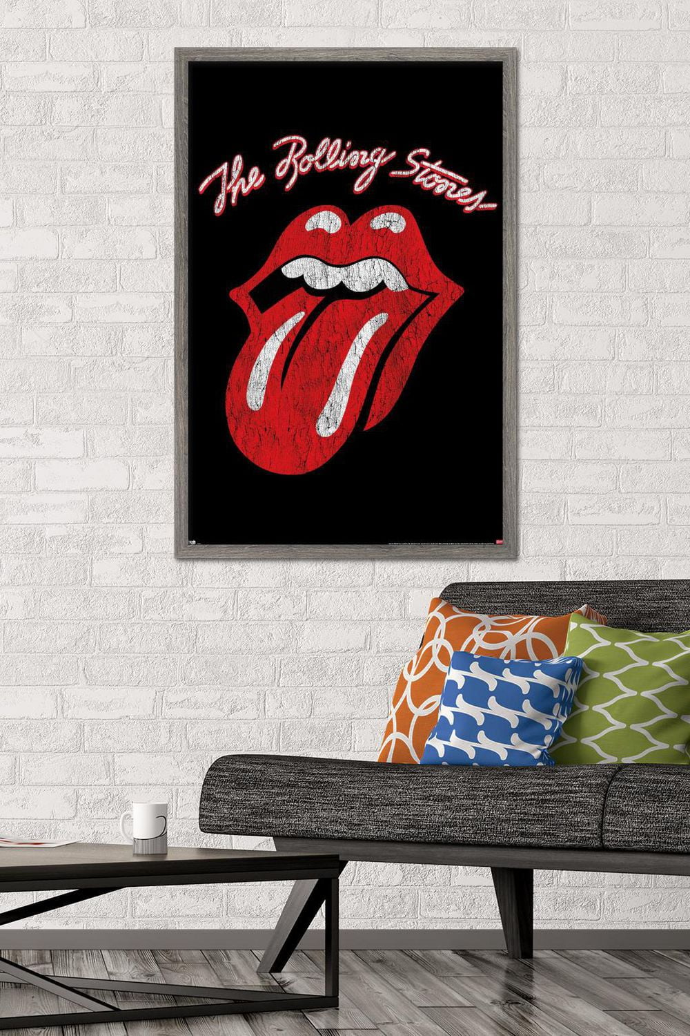 Rolling Stones - Classic Logo Wall Poster