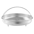 thumbnail image 2 of Cqxid Cooking Molds Under $10 Stainless Steamer Kitchen Accessory Metal Steamer Dumpling Steamer Fish Steamer Pot Steamer For Vegetables Steamer Basket Insert For Pot Handheld Kitchen, 2 of 7