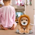 thumbnail image 4 of CREATITOY 1 Pc Lion Plush Figurine - Cute Home Decor & Kids Toy Accessory, 4 of 5