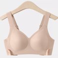 thumbnail image 4 of Soutien-gorge T-Shirt Col en V avec Armature Réglable Confortable pour Femmes, 4 of 6