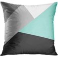 thumbnail image 2 of Set of 4 Throw Pillow Covers Modern Abstract Stripe Simple Geometric Acrylic Bold Decorative Pillow Cases Home Decor Square 18x18 Inches Pillowcases(Grey Teal), 2 of 5