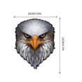 thumbnail image 1 of EGNMCR Reflective EagleEagle Eye Americans Flag Stickers Shine a sticker, 1 of 6