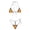 ☪620-Orange, variant on Nuoqisi Women's Fashion Sheer Mesh Bikini Set - Three Piece Swimwear with Bra and Panty, Transparent Swimsuits for Women
