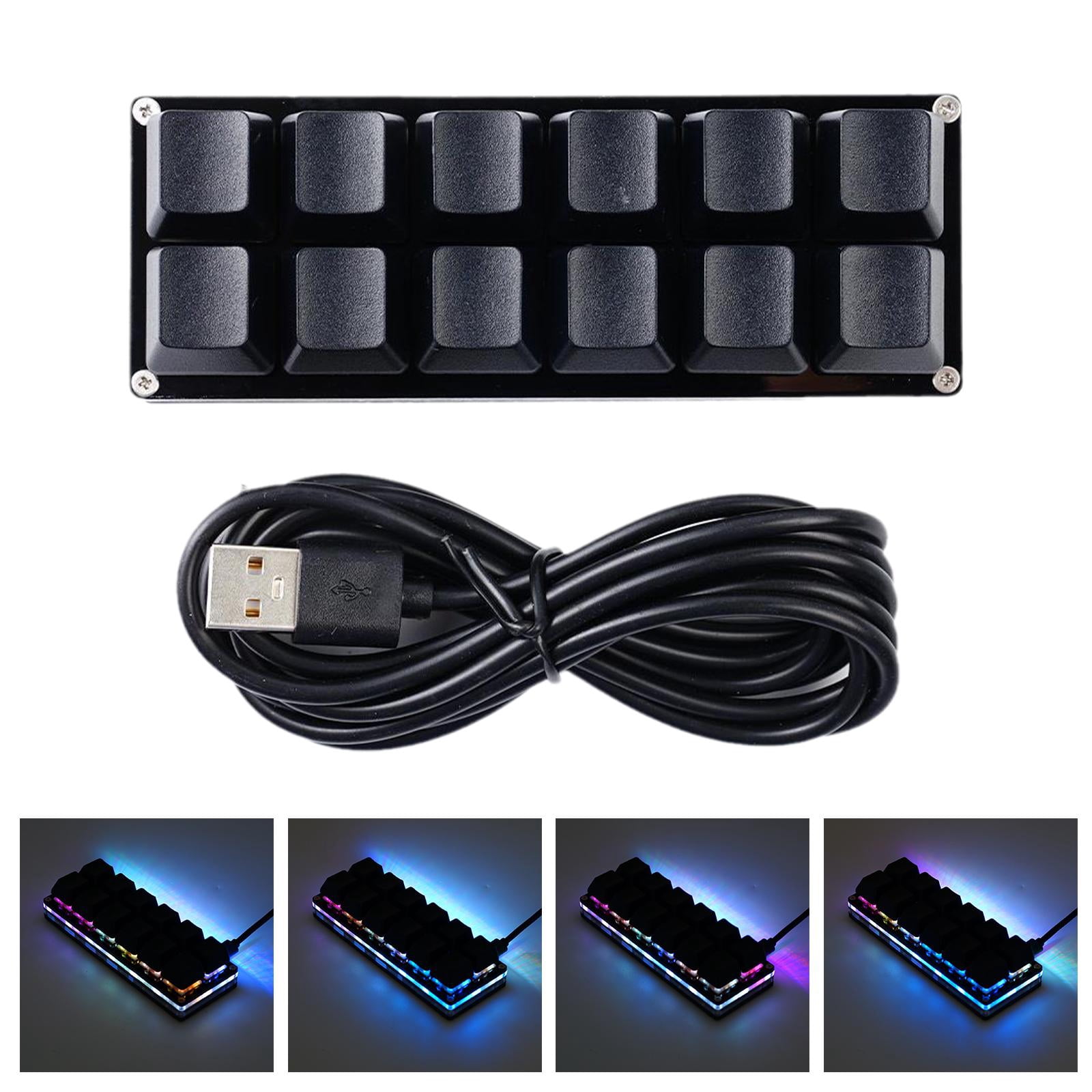 12Key Gaming Keyboard Programming Macro keypad Mechanical Keyboard 9CW8