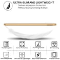 thumbnail image 3 of DuraSafe Cases iPad PRO 9.7 Inch 2016 [ PRO 9.7 2016 ] A1673 A1674 A1675 MLMP2LL/A MM172LL/A MLMN2LL/A MLMW2LL/A Trifold Hard Smart PC Translucent Back Cover - Gold, 3 of 8