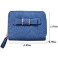 thumbnail image 3 of Coofit Mini Portefeuille Mode Mignon Nœud Papillon Porte-Monnaie Porte-Cartes pour Femmes, 3 of 9