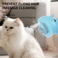 thumbnail image 2 of fastboy ABS Grooming Prevent Static And Flying Grooming Comb Unique Sprays Function For Hair shedding Hair Remover Brush pink, 2 of 6
