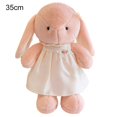 thumbnail image 2 of Poupée Lapin Confortable Haute Élasticité avec Robe Longue Oreille Jouet Mignon pour Enfants, 2 of 8