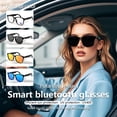 thumbnail image 3 of Lunettes Intelligentes Bluetooth, Écoute de Chansons, Appels, navigation, protection UV, 3 of 22