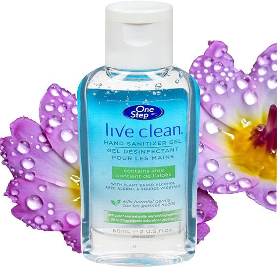 Live Clean One Step Hand Sanitizer with Aloe - Walmart.ca