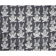 thumbnail image 4 of oneOone Polyester Lycra Fabric Rabbit Block Print Fabric By The Yard 56 Inch Wide, 4 of 4