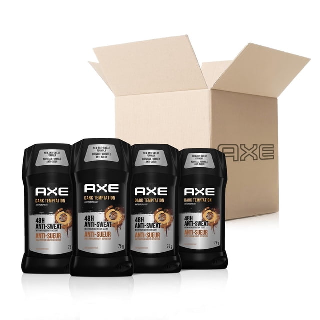 AXE Dark Temptation Antiperspirant Stick (Value pack 4 X 76gms)
