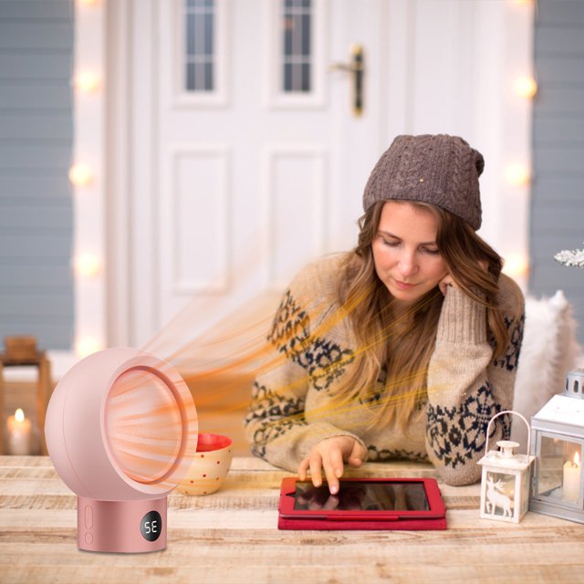 Jusqu'à 65 % de Réduction sur le Chauffage d'Appoint Portable 9 Vitesses Contrôle Intelligent de la Température Sortie d'Air Cachée