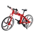 thumbnail image 1 of Modèle de Vélo de Montagne en Alliage 1/8 Simulation Direction Coulissante VTT Jouets de Bicyclette pour Enfants Cadeaux Collection Rouge, 1 of 5