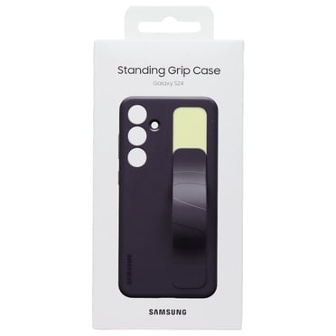 Samsung Étui Officiel à Prise Debout pour Samsung Galaxy S24 - Violet Foncé