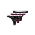 thumbnail image 2 of Jockey® Essentials Women's Cotton Stretch Thong - 3 pack, 2 of 3
