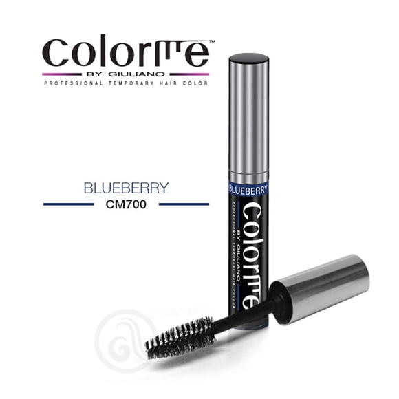 Colorme Mascara pour Cheveux Retouche des Racines Coloration Temporaire Délavage - Bleuet