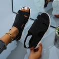 thumbnail image 2 of Summer Womens Fashion Breathable Rhinestone Hida Comfortable Shoes Sandals, 2 of 9