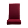 thumbnail image 2 of Deals Violete Solid Color Brushed High Elastic Chair Cover Soft And Comfortable Chair Seat Cover -proof And Dirt- Chair Slipcover Suitable For Dining Chair, 2 of 4