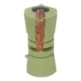 thumbnail image 1 of 2 Cups Moka Pot, Aluminum Alloy, Flip Top Lid, Easy To Use, Compatible with All Stoves, Better Brewing Effect, 1 of 8