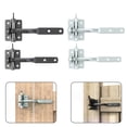 thumbnail image 4 of Fence Latch Door Lock Fence Latch Outdoor Guardrail Lock Buckle Gate Latch, 4 of 4