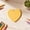 Yellow, variant on and Practical Heart Shaped Sticky Notes Set for Message Scenarios