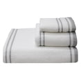 thumbnail image 5 of Hometrends Fashion Bath Towel, White, 1 Piece, 5 of 5