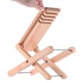 thumbnail image 3 of Labymos Foldable Wooden Guitar Foot Rest Stool Pedal 4-Level Adjustable Height Beech Wood Material, 3 of 8