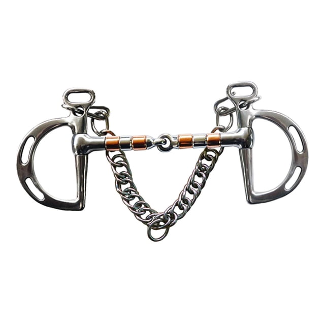 ZLight Horse Bit Gear for Snaffle Bit for Mules Horse Riding Horse Chewing 12.7cm Horses