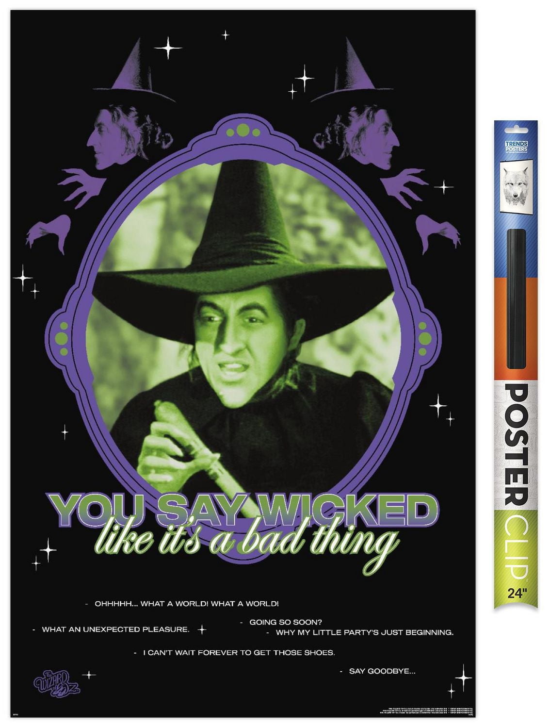 The Wizard Of Oz - You Say Wicked Wall Poster