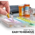 thumbnail image 4 of MEDca Monthly Pill Organizer, 2 pack - 28 Compartment Medication Container, 4 of 8