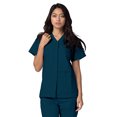 thumbnail image 4 of Adar Universal Scrubs For Women - Snap Front Scrub Top, 4 of 7