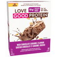 thumbnail image 1 of Love Good Foods Protein Rich Chocolate Caramel Flavour | 55gx4 bars, 1 of 1