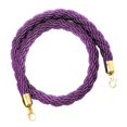 thumbnail image 4 of Rope Barriers - Heavy Duty Crowd Control Barriers Control Stanchions 2m Purple, 4 of 7