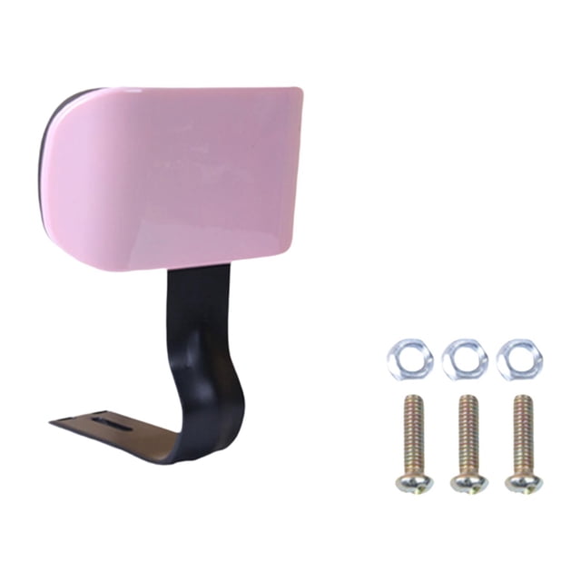 Lipstore Electric Bicycle Backrest Comfortable Support Pad for Electric Bicycles Pink