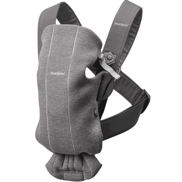 BabyBjorn Baby Carrier Mini, 3D jersey, Dark gray