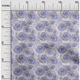 thumbnail image 2 of oneOone Silk Tabby Dark Blue Fabric Ocean Fabric For Sewing Printed Craft Fabric By The Yard 42 Inch Wide, 2 of 4