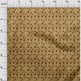 thumbnail image 3 of oneOone Cotton Jersey Yellow Fabric Floral Sewing Craft Projects Fabric Prints By Yard 58 Inch Wide, 3 of 5