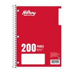 Hilroy® 1 Sujet 200pg Carnet rouge