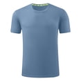 thumbnail image 3 of QIPOPIQ Men's Dri-Power Cotton Blend Short Sleeve Tees, Moisture Wicking Clearance, 3 of 7