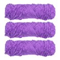 thumbnail image 1 of Unique Bargains Fil Chenille en Velours de Polyester, Violet Pâle, 3 Écheveaux, 1 of 7