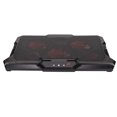 thumbnail image 3 of Laptop Cooler Portable USB Powered Height Adjustable with 6 Noiseless Fans LED Screen Touch for 12in To 17.3in Laptops, 3 of 14
