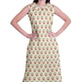 thumbnail image 2 of Moomaya Kurta Sans Manches à Col Peter Pan avec Pantalon Ensemble Ethnique 2 Pcs pour Femmes, 2 of 6