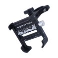 thumbnail image 1 of QualitChoice Bike Phone Holder Mount Smartphone Stand Bracket Rotating Adjustable Aluminum Alloy Universal Anti-skid Accessory Black, 1 of 6