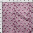 thumbnail image 4 of oneOone Rayon Pink Fabric Animal Craft Projects Decor Fabric Printed By The Yard 56 Inch Wide, 4 of 4