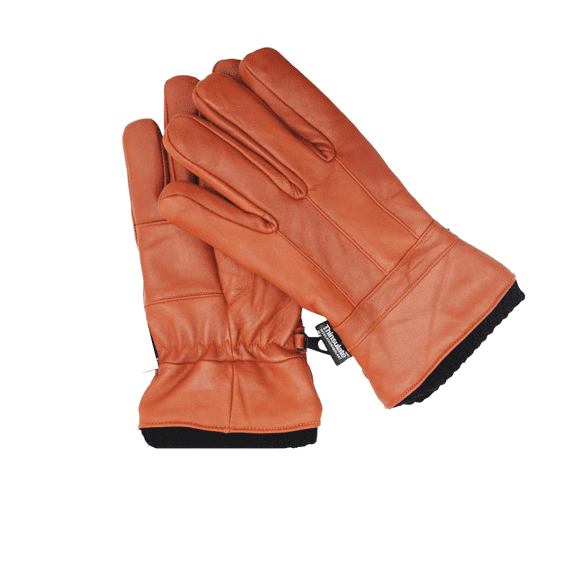 Gants d'Hiver - Hommes - Cuir Souple - Molleton 3 m Isolé - Style Élégant - Confortables et Doux - Écran Tactile - Taille Moyenne - par North Gloves