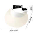 thumbnail image 1 of Hats for Women,Sun Hat Womens Traceless Sun Hat Foldable Large Sun Hat Women Travel All-Matching Net Red Sun Hat Sun Hats for Women,Sun Hats Women,Sun Hat for Women, 1 of 2